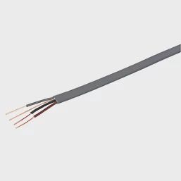 6243YH Grey 1mm² 3-Core &amp; Earth Cable 100m Drum