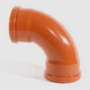 110mm Underground Bend Double Socket Swept 90°