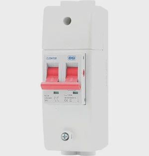 British General Fortress 100A DP Main Switch Isolator Enclosure