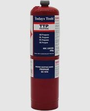 Propane 400g Bottle Disposable Gas Cylinder for Blow Torch Jet Burner Torch Tools Plumbing Canisters for Plumbers Soldering Torch (1)