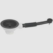 kitchen basin waste black