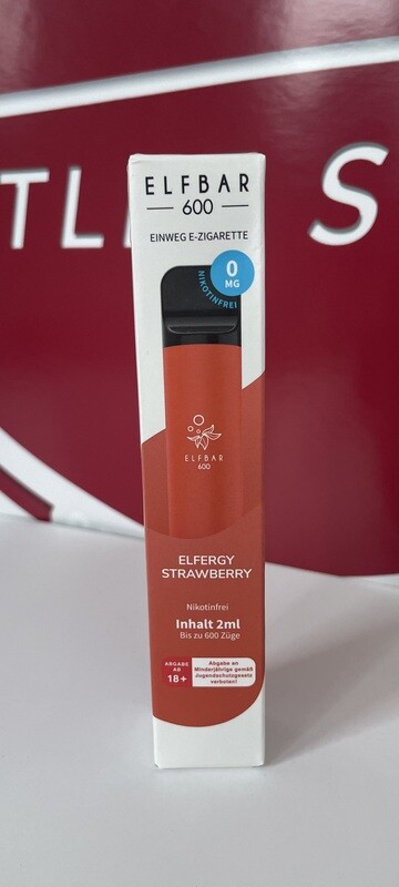 Elfbar Elfergy Strawberry Nikotinfrei Elfbar Elfergy Strawberry Nikotinfrei