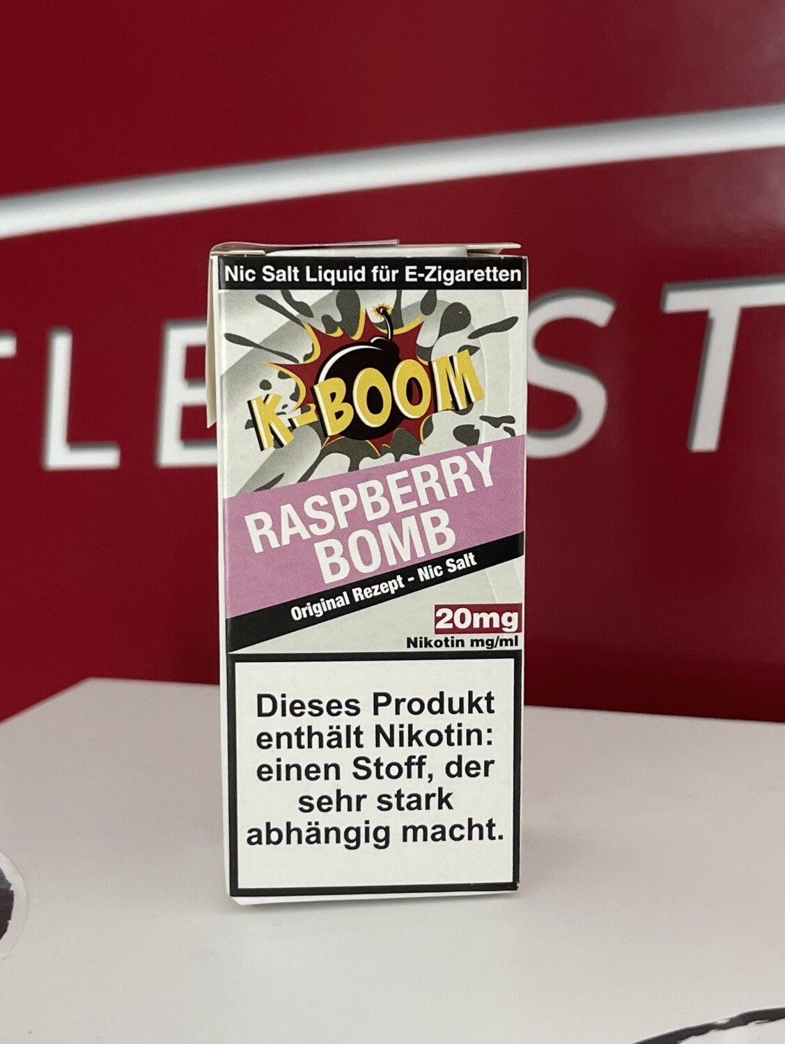 K-BOOM Raspberry Bomb 20mg/ml    10ml
