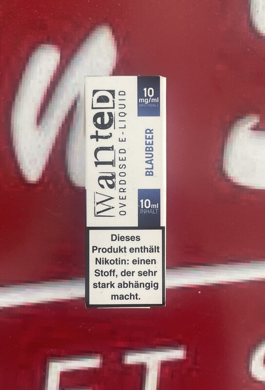 Wanted Blaubeer 10mg/ml