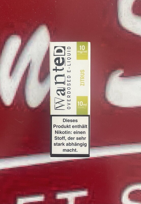 Wanted Zitrus 20mg/ml