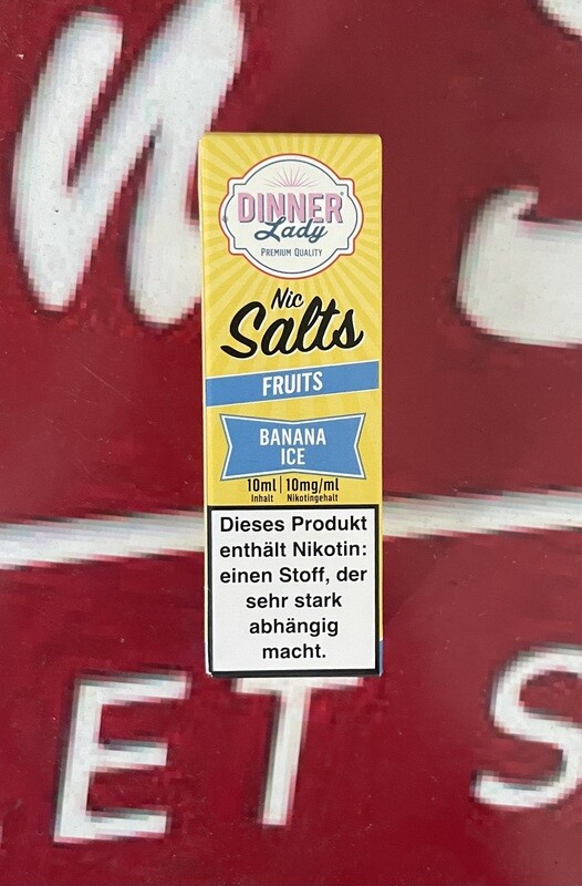Dinner Lady Banana Ice 10mg/ml