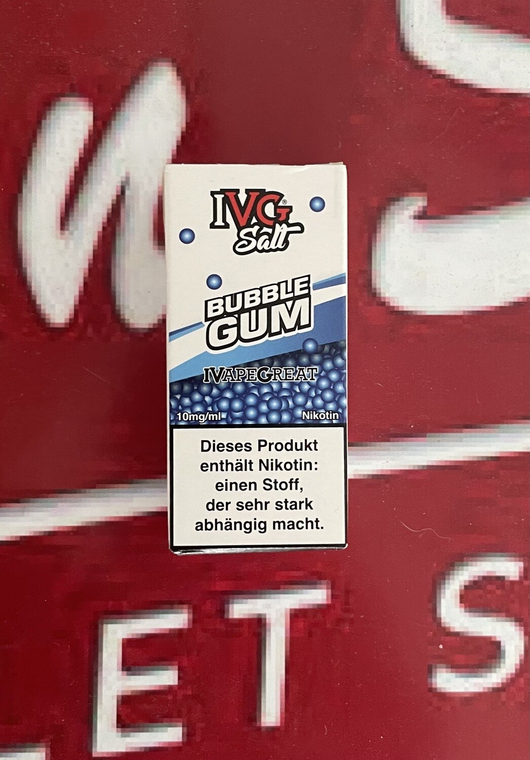 IVG Salt Bubble Gum 10mg/ml