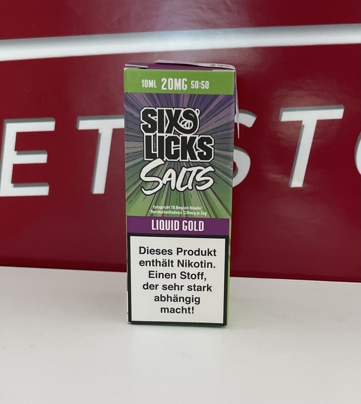 SIX LICKS Liquid Gold 20mg/ml