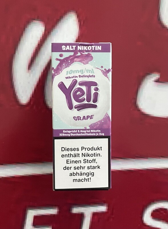 Yeti Grape 10mg/ml