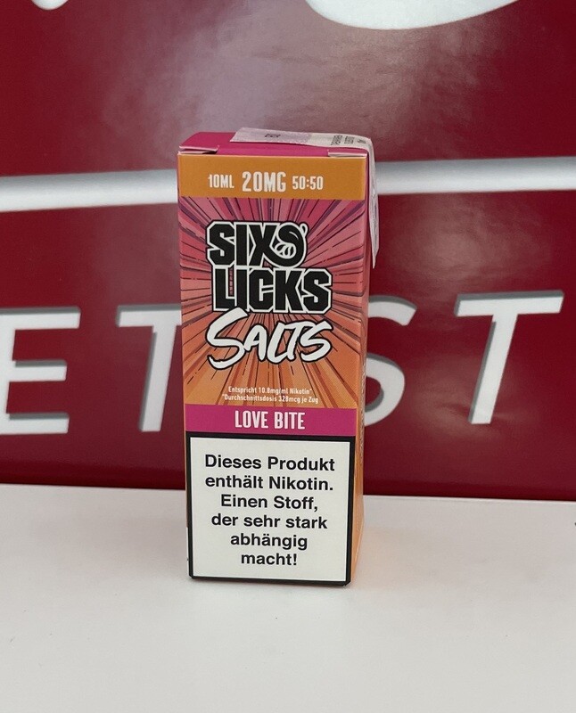 SIX LICKS Love Bite 20mg/ml