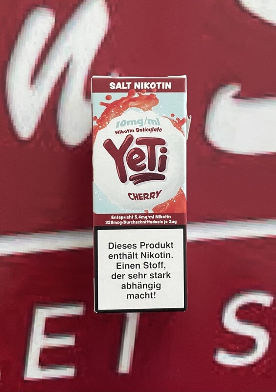 Yeti Cherry 10mg/ml
