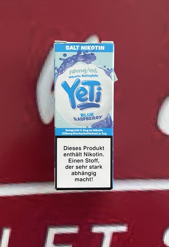Yeti Blue Raspberry 10mg/ml