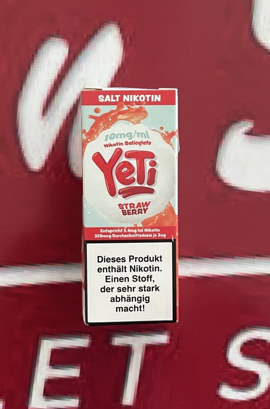 Yeti Strawberry 10mg/ml