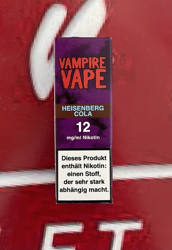 Vampire Vape Heisenberg Cola 12mg/ml Vampire Vape Heisenberg Cola 12mg/ml