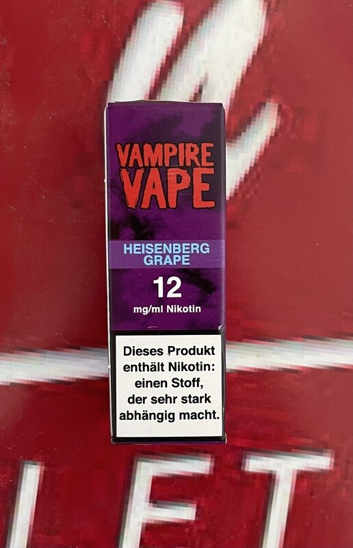 Vampire Vape Heisenberg Grape 12mg/ml Vampire Vape Heisenberg Grape 12mg/ml