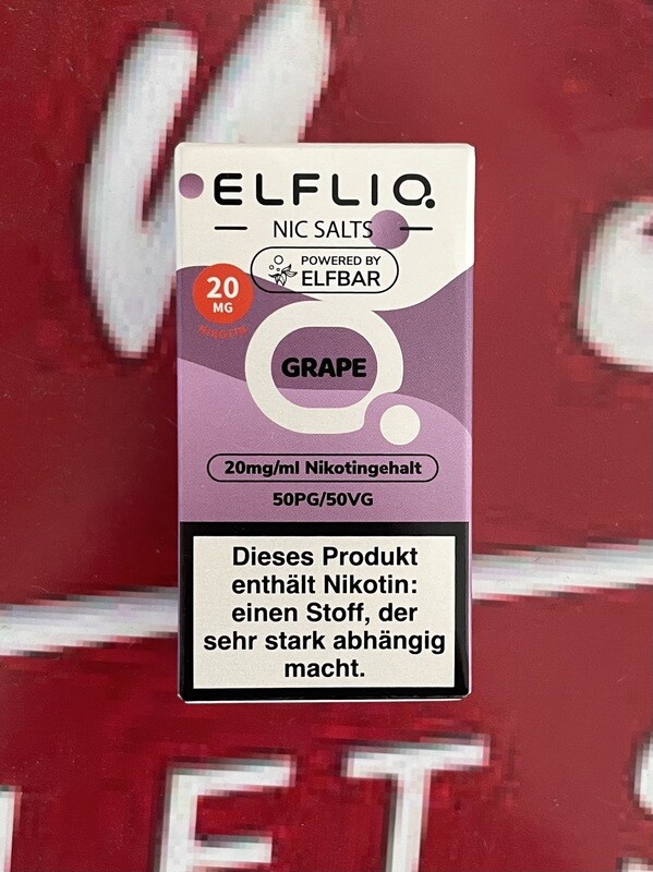Elfliq Grape 20mg/ml