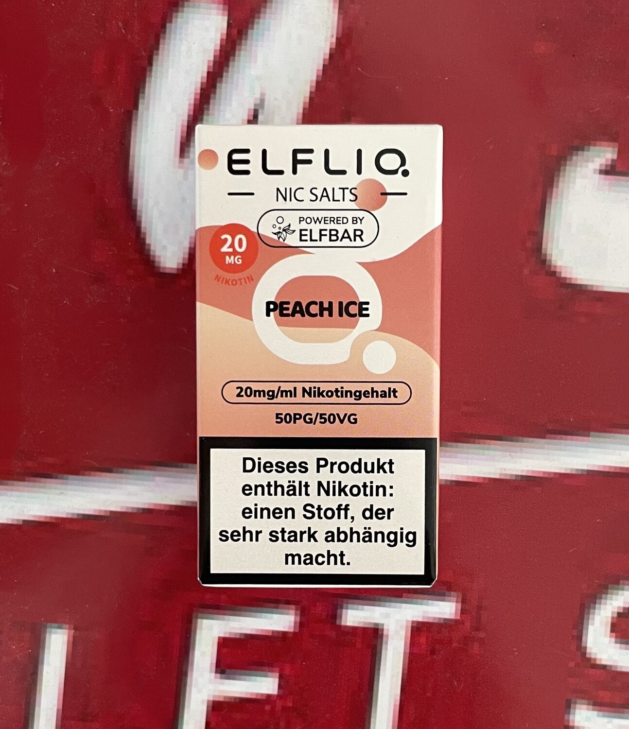 Elfliq Peach Ice 20mg/ml