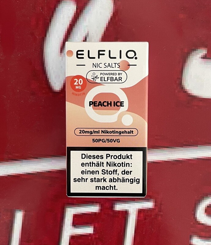 Elfliq Peach Ice 20mg/ml