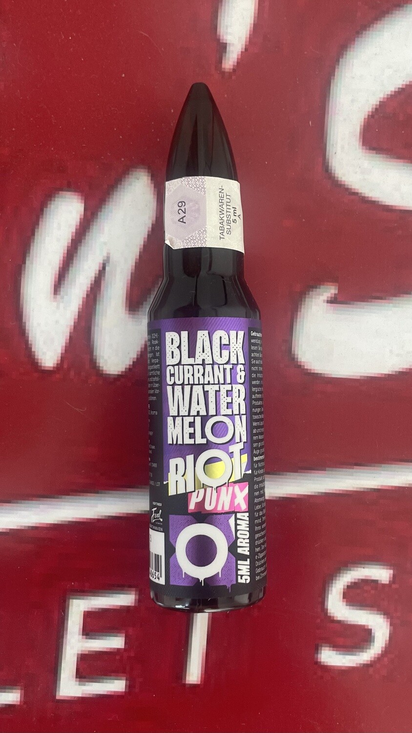 RIOT  -  Black Currant & Watermelon