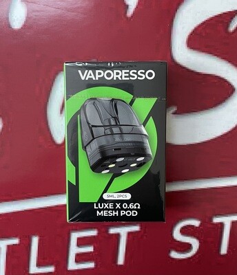 2 Vaporesso Luxe X Pods mit Coil 2 Vaporesso Luxe X Pods mit Coil