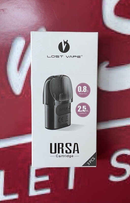 3 Lost Vape Ursa Nano Pods 0,8 Ohm 3 Lost Vape Ursa Nano Pods 0,8 Ohm