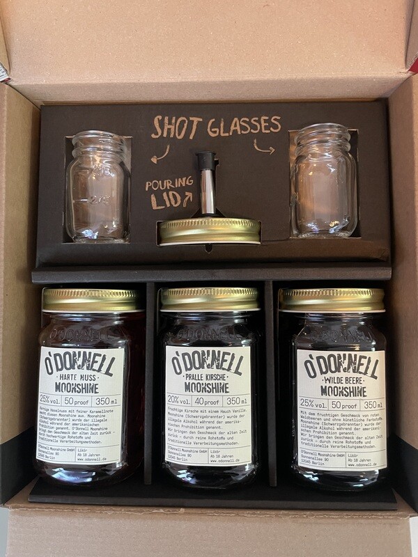 O`Donnel Moonshine Geschenkbox O`Donnel Moonshine Geschenkbox