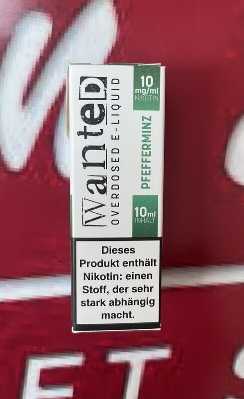 Wanted Pfefferminz 10mg/ml