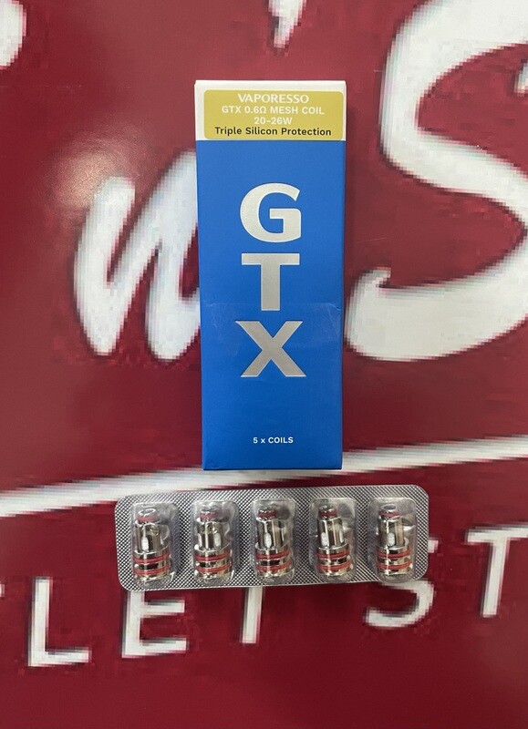 5 Vaporesso GTX Coils 0,6 Ohm