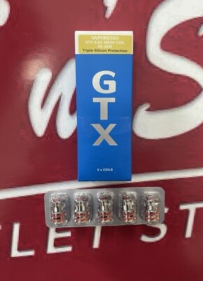 5 Vaporesso GTX Coils 0,6 Ohm