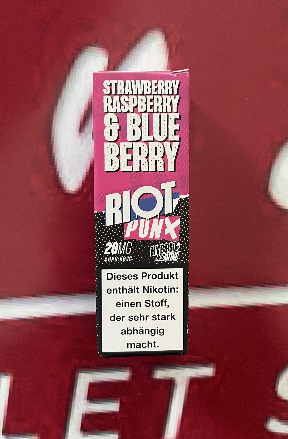 RIOT Strawberry Raspberry & Blueberry 20mg/ml