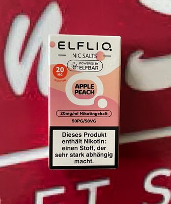 Elfliq Apple Peach 20mg/ml Elfliq Apple Peach 20mg/ml