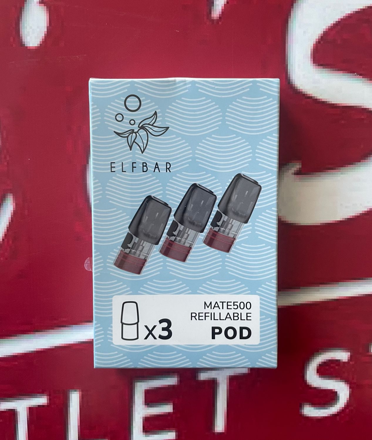 3 Elfbar Mate 500 Leerpods mit Coil