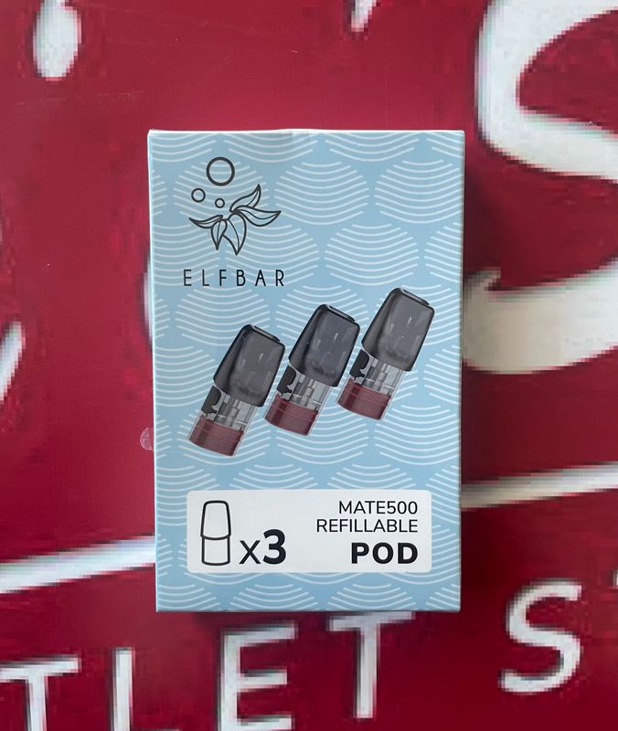 3 Elfbar Mate 500 Leerpods mit Coil 3 Elfbar Mate 500 Leerpods mit Coil