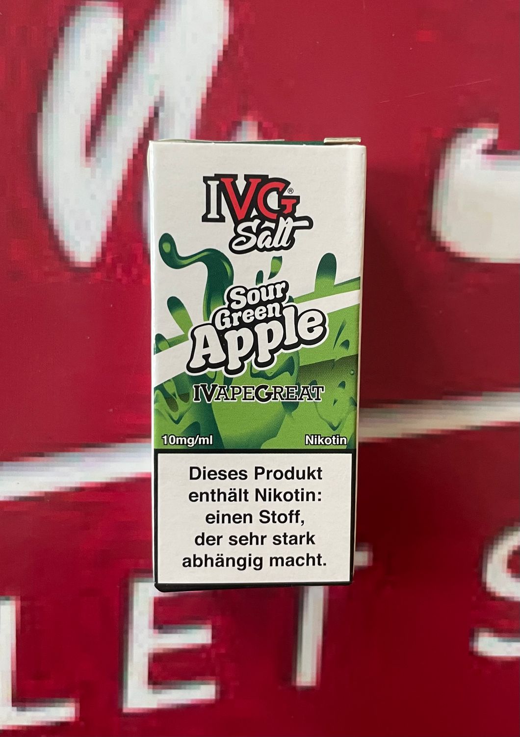 IVG Salt Sour Green Apple 10mg/ml
