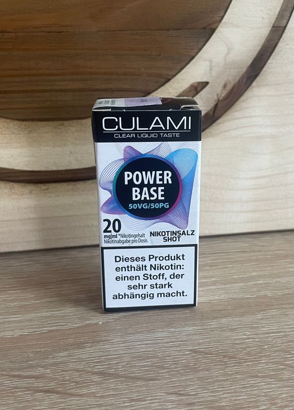Culami NikotinSalz 50VG/50PG 10ml 20mg Culami NikotinSalz 50VG/50PG 10ml 20mg