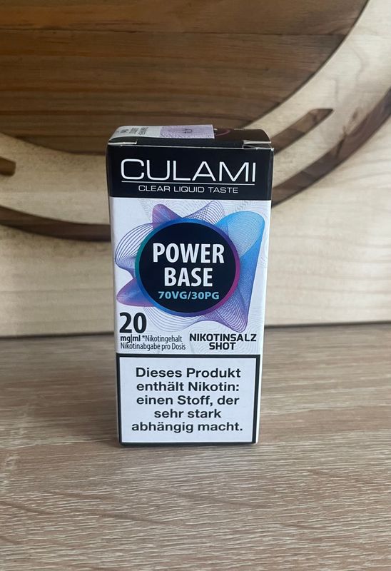 Culami NikotinSalz 70VG/30PG 10ml 20mg Culami NikotinSalz 70VG/30PG 10ml 20mg