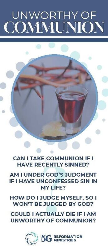 UNWORTHY OF COMMUNION