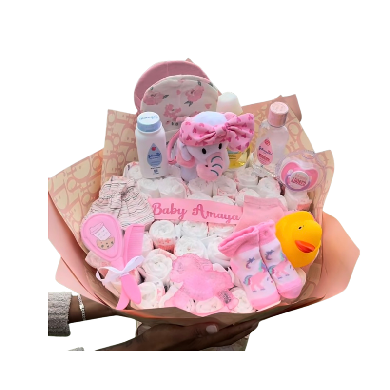 Female Diaper Bouquet (Medium)