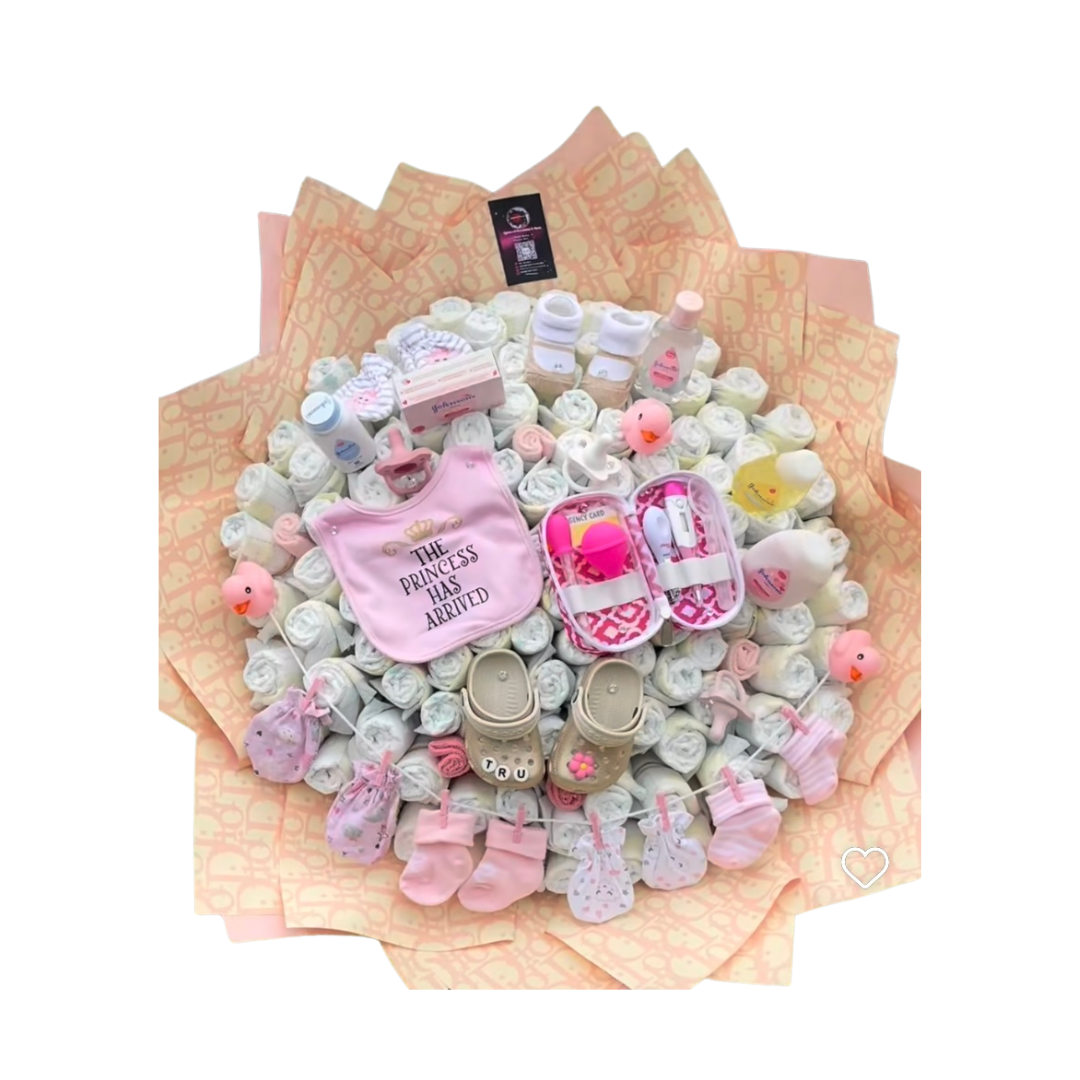 Female Diaper Bouquet( Small/medium)