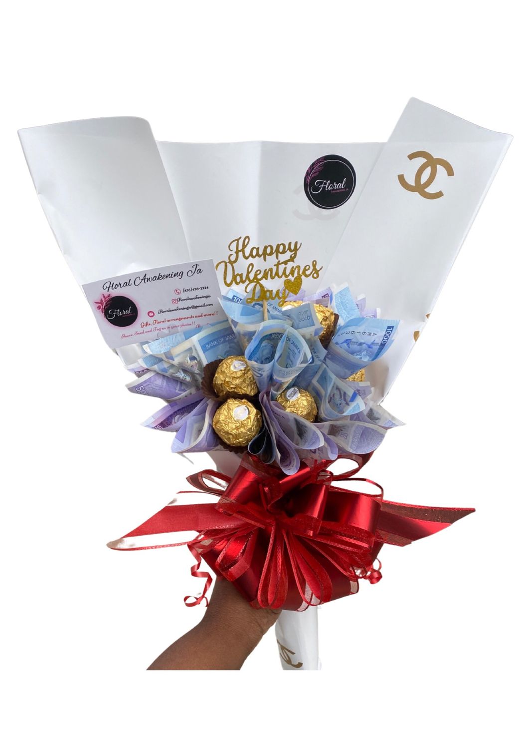 Mini Notes money Bouquet