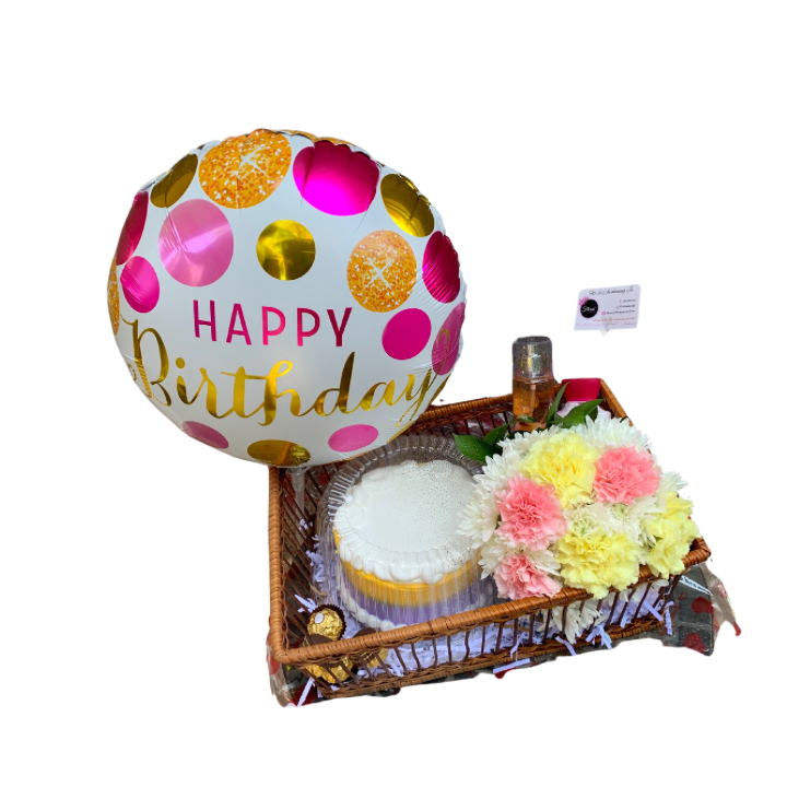 Female Floral Basket