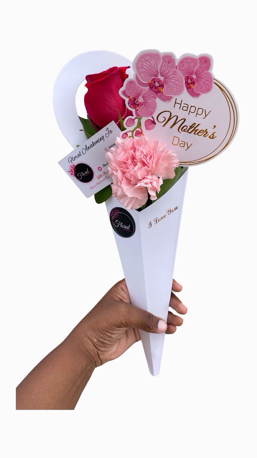 Mini Heart Shaped bundle (Mixed Flowers )