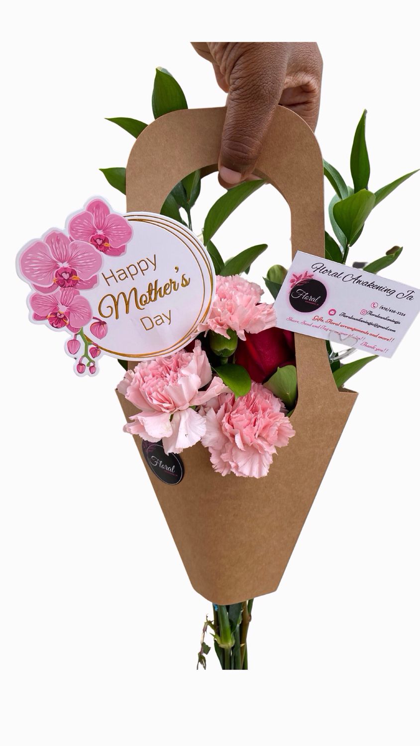 Father&#39;s Day Mini Mixed Handle Flower Bundle
