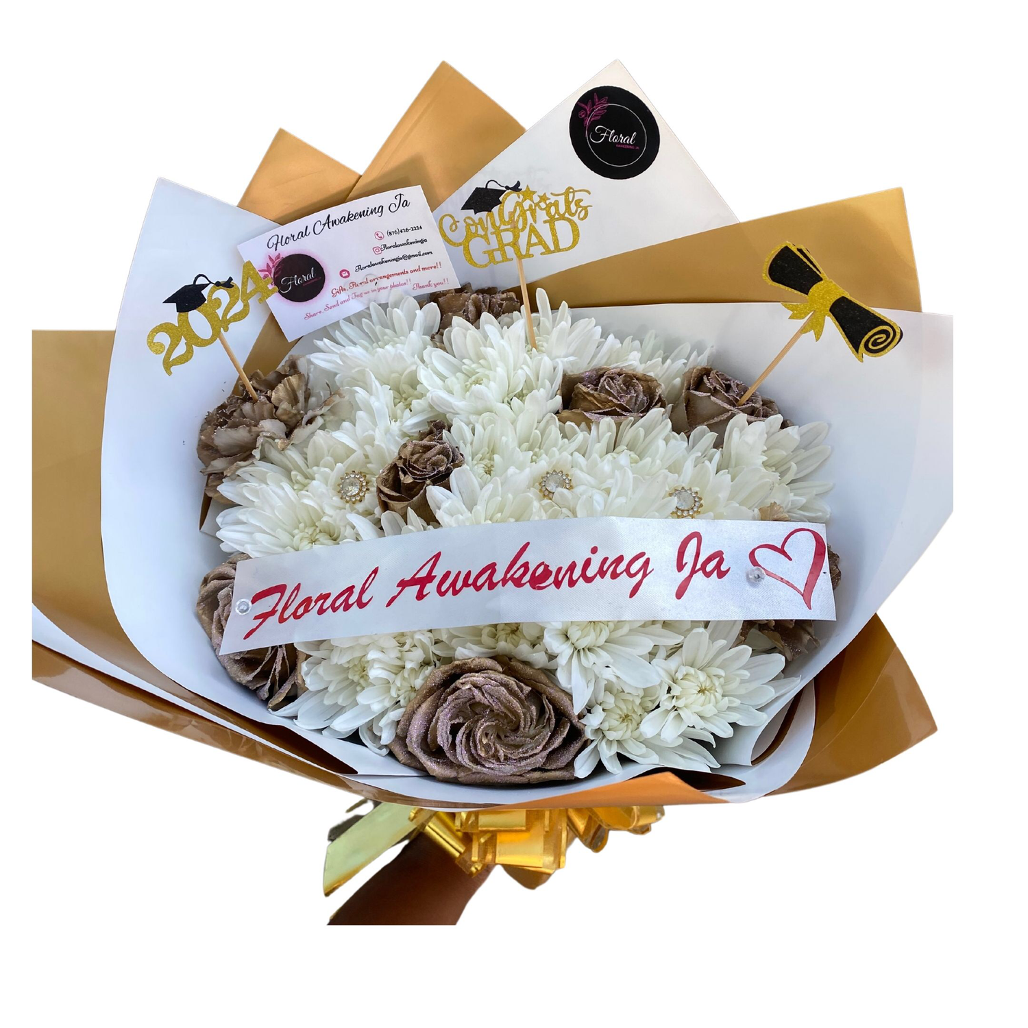 NEW Graduation Medium Mixed Bouquet Special