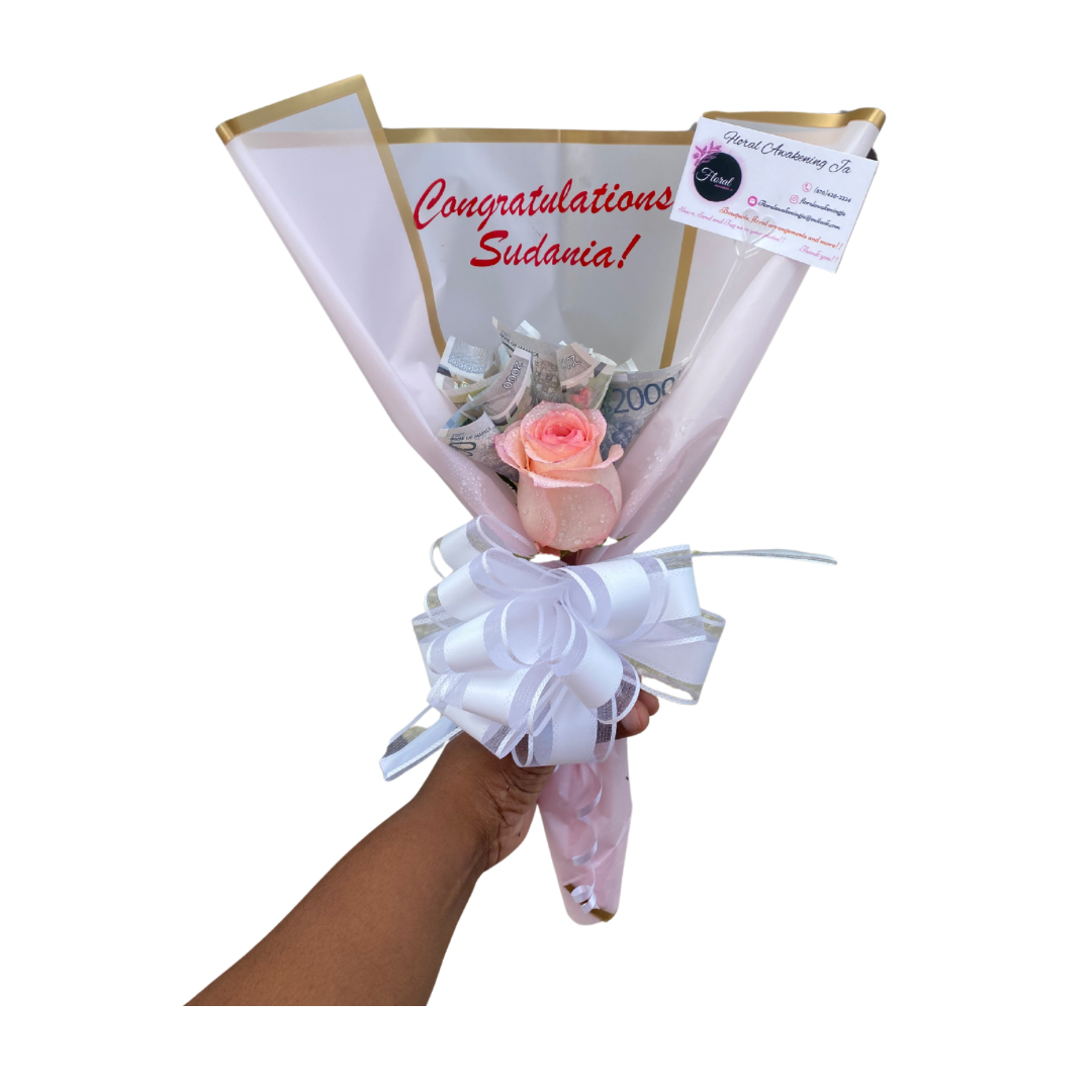 NEW Graduation Mini Notes money Bouquet