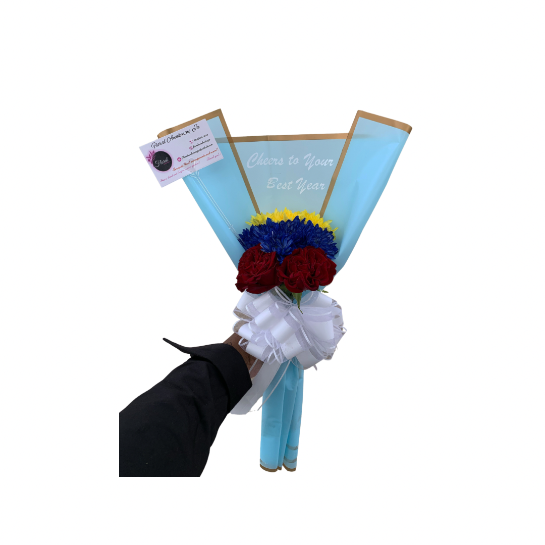 NEW graduation Small Mixed Bouquet (Male)