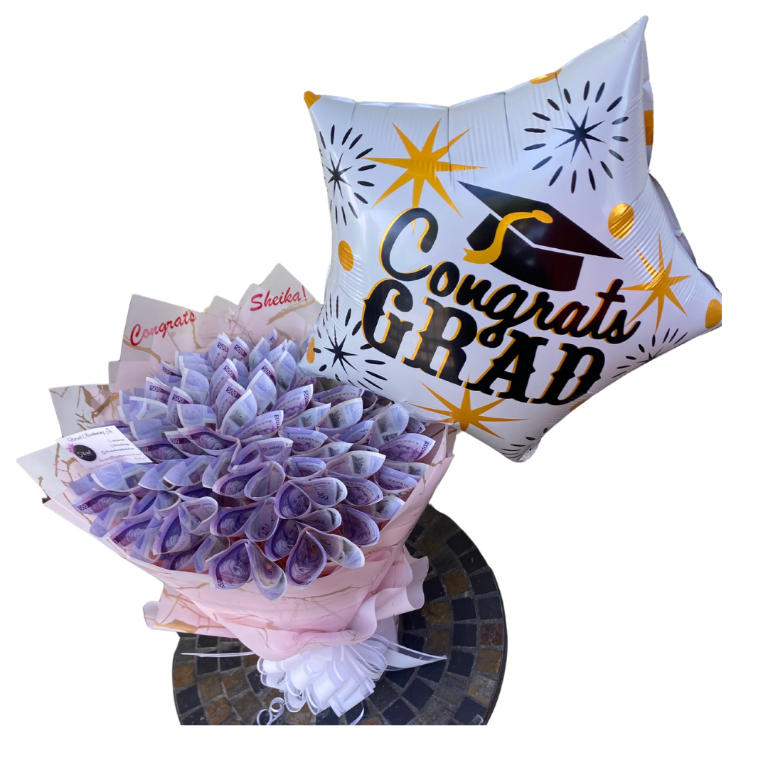 NEW Graduation Notes Only Money Bouquet