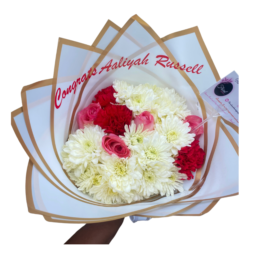 NEW Graduation Small Medium Mixed Bouquet