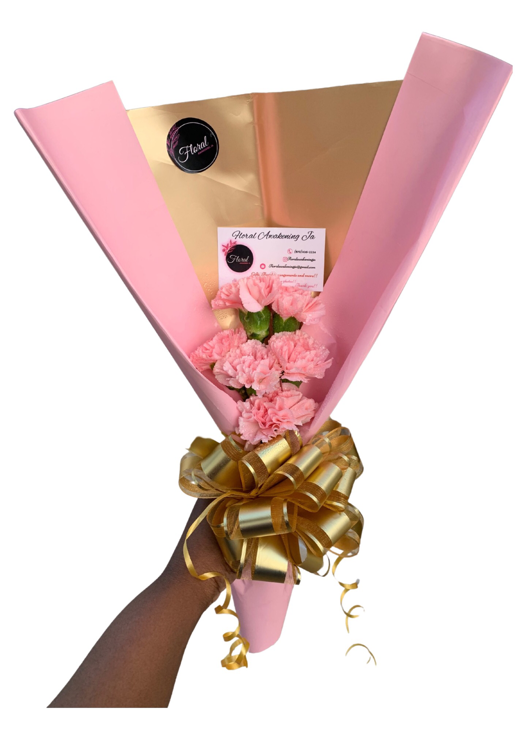 NEW Graduation Small Bouquet( Carnations Only )
