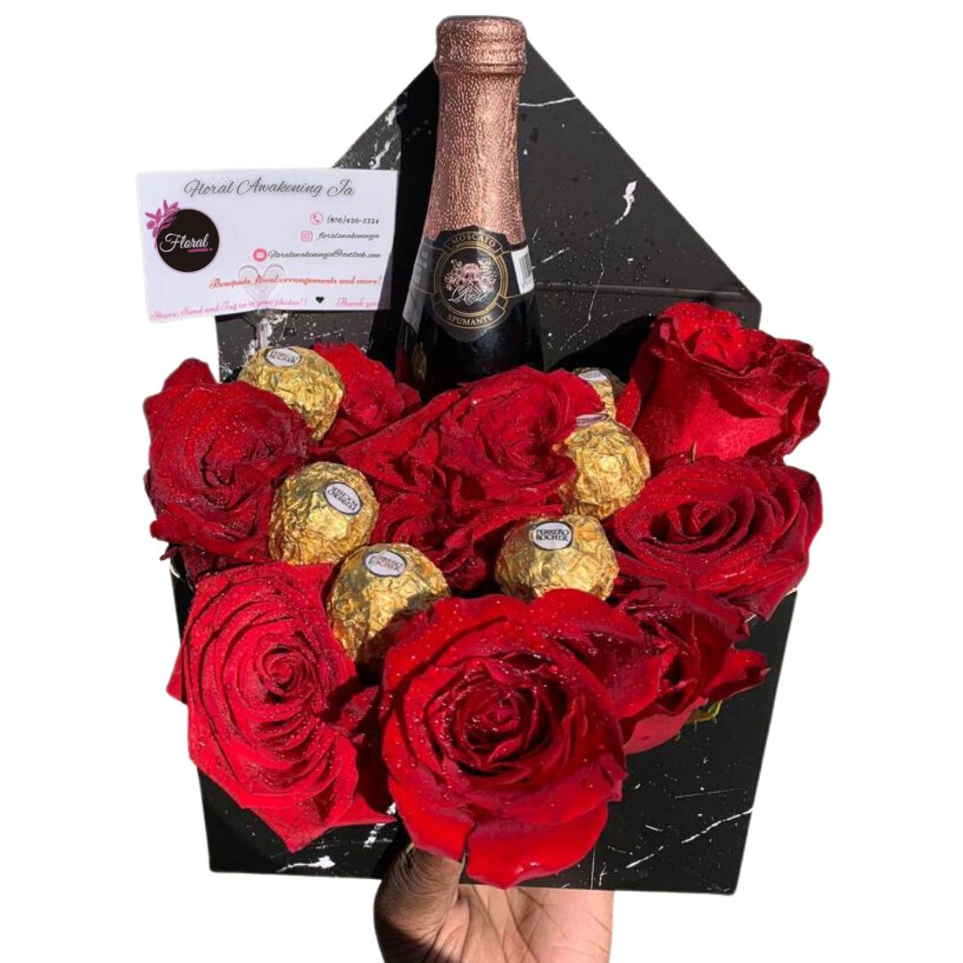 NEW Graduation Envelope Flowers Box